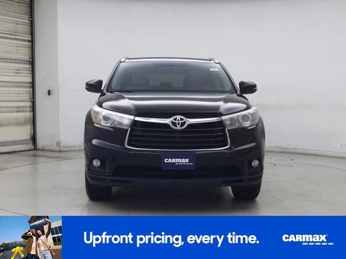 Black 2015 Toyota Highlander XLE
