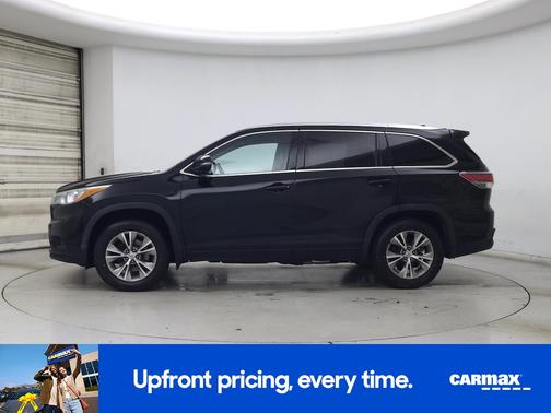 Black 2015 Toyota Highlander XLE