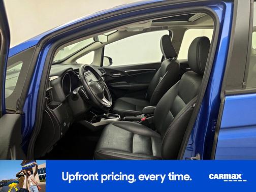Blue 2017 Honda Fit EX-L