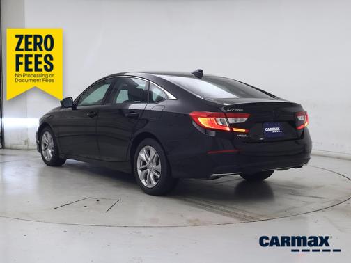 Black 2018 Honda Accord LX
