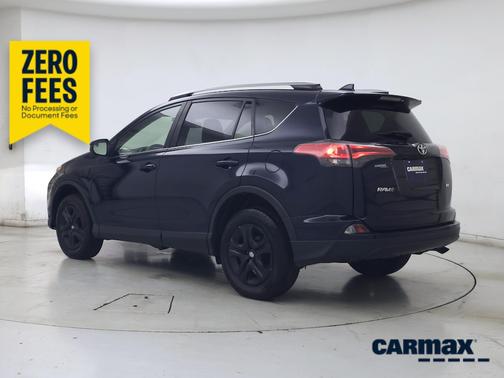 Blue 2017 Toyota RAV4 LE