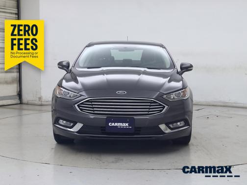 Gray 2017 Ford Fusion SE