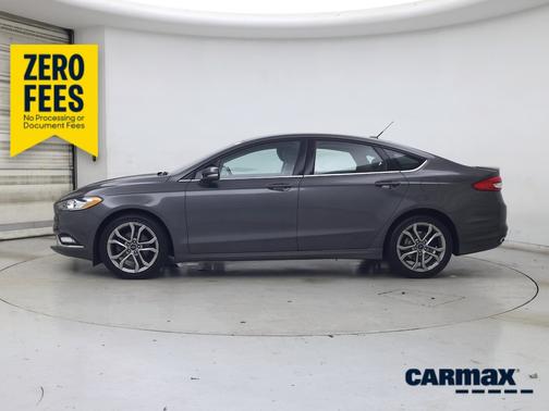 Gray 2017 Ford Fusion SE