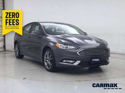 Gray 2017 Ford Fusion SE