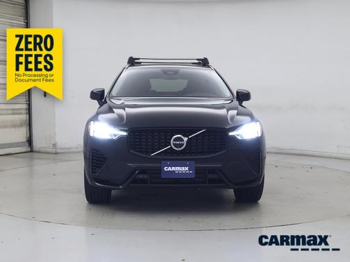 Black 2024 Volvo XC60 Recharge Plug-In Hybrid T8 Plus Dark Theme