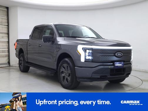 Gray 2023 Ford F-150 Lightning XLT