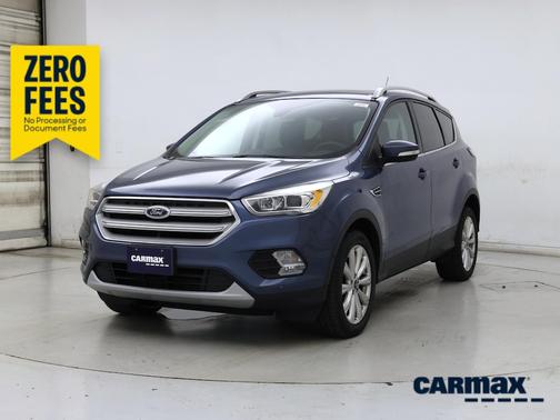 Blue 2018 Ford Escape Titanium