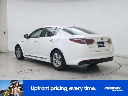 White 2016 Kia Optima Hybrid