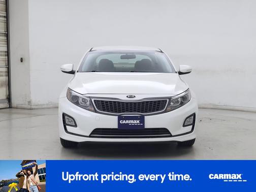 White 2016 Kia Optima Hybrid
