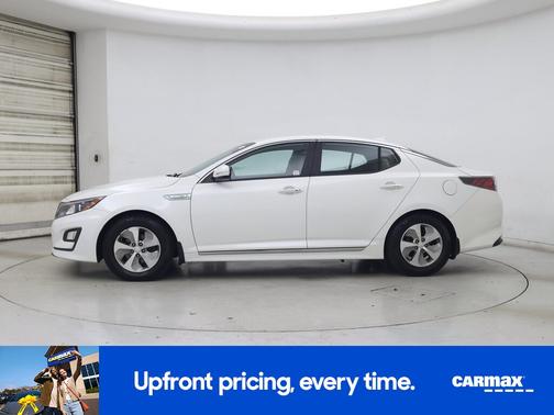 White 2016 Kia Optima Hybrid