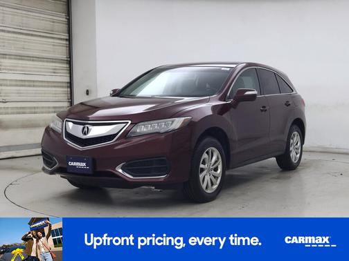 Red 2017 Acura RDX AWD