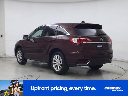 Red 2017 Acura RDX AWD