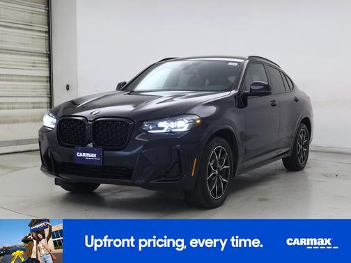 Black 2023 BMW X4 XDrive30i