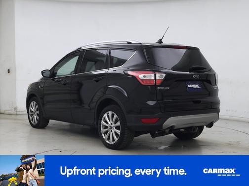 Black 2018 Ford Escape Titanium