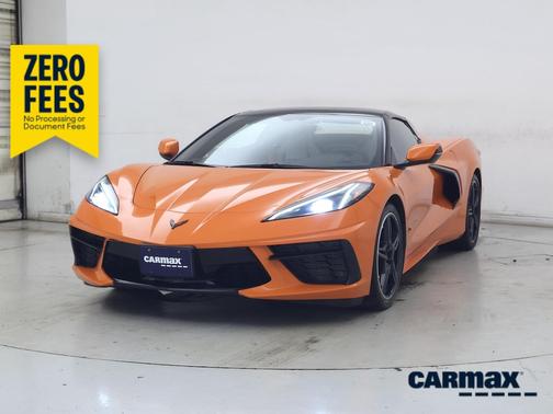Orange 2022 Chevrolet Corvette Stingray 1LT