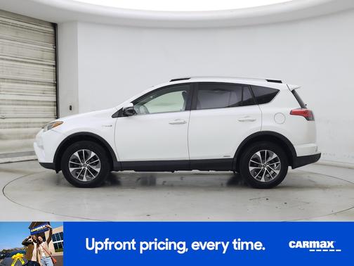 White 2016 Toyota RAV4 Hybrid XLE