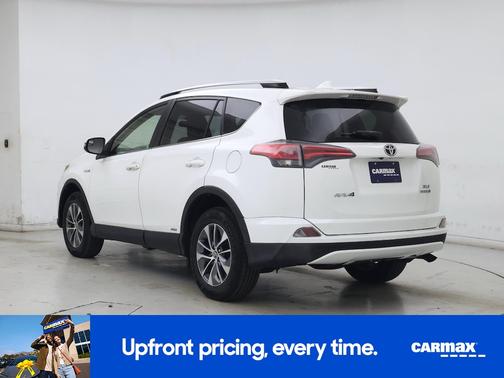 White 2016 Toyota RAV4 Hybrid XLE