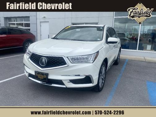 White 2017 Acura MDX 3.5L w/Technology Package