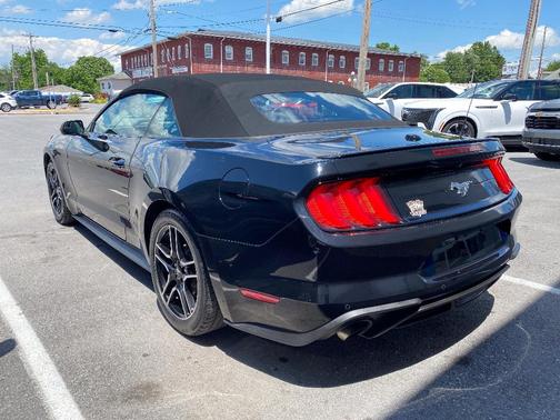 Black 2018 Ford Mustang EcoBoost Premium