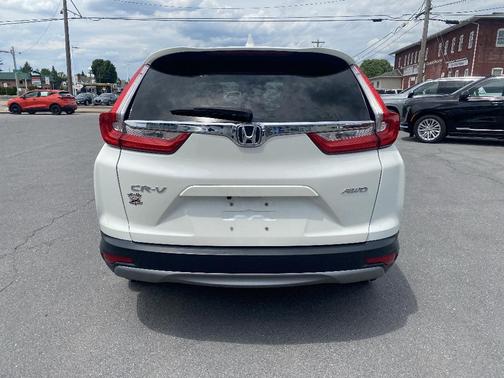 White Diamond Pearl 2018 Honda CR-V EX-L