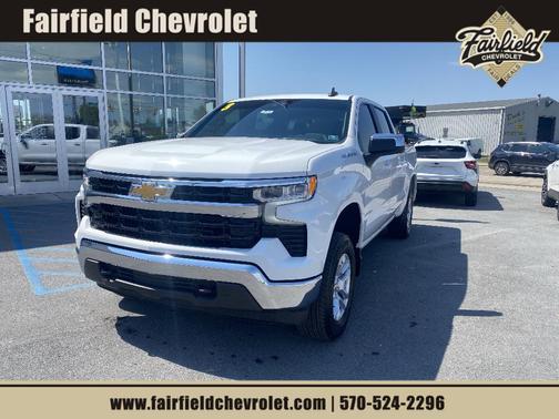Summit White 2023 Chevrolet Silverado 1500 LT