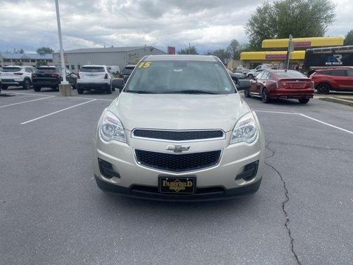 Champagne Silver 2015 Chevrolet Equinox LS