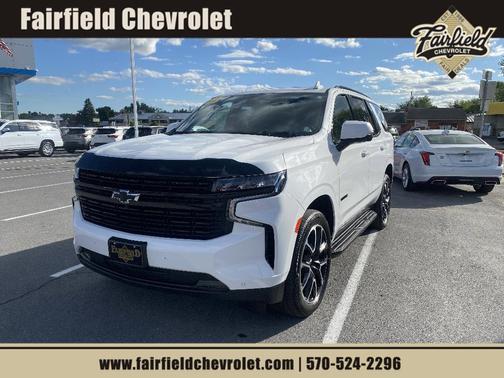 Summit White 2023 Chevrolet Tahoe RST