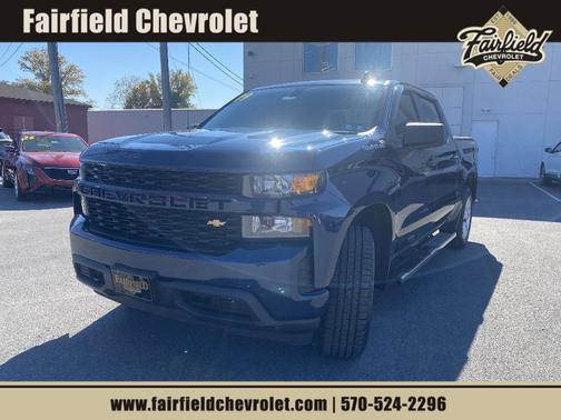 Northsky Blue Metallic 2019 Chevrolet Silverado 1500 Custom