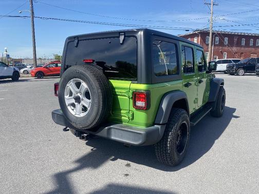 Green 2019 Jeep Wrangler Unlimited Sport