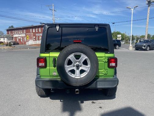 Green 2019 Jeep Wrangler Unlimited Sport