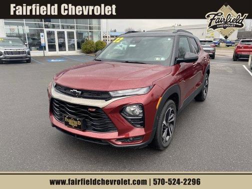 Crimson Metallic 2022 Chevrolet Trailblazer RS