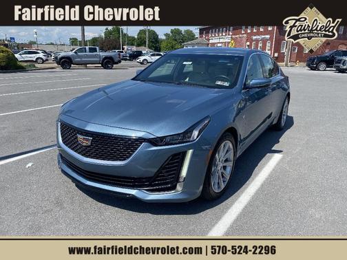Midnight Black 2023 Cadillac CT5 Luxury RWD