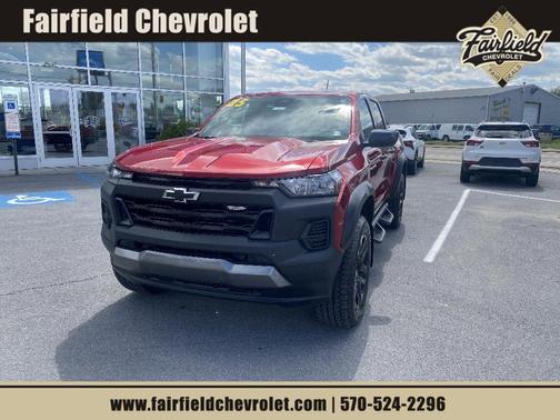 Radiant Red 2025 Chevrolet Colorado Trail Boss