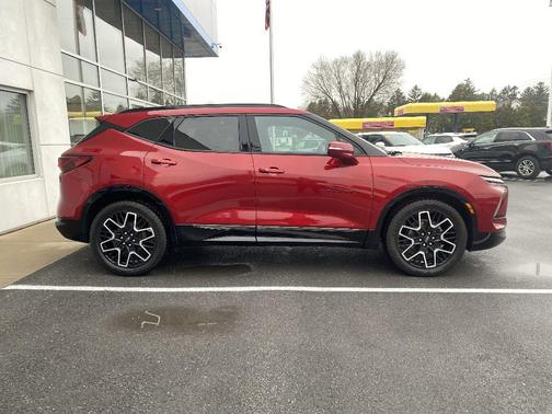 Radiant Red 2023 Chevrolet Blazer RS