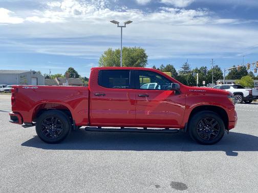 Red 2026 Chevrolet Silverado 1500 Custom