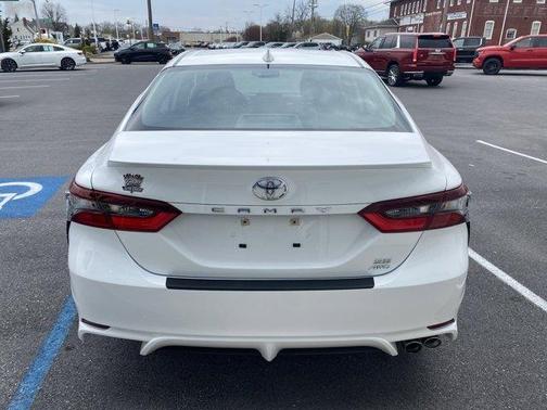 White 2023 Toyota Camry SE
