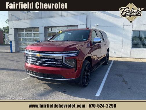 Radiant Red 2026 Chevrolet Suburban Premier