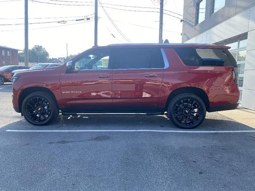 Radiant Red 2026 Chevrolet Suburban Premier