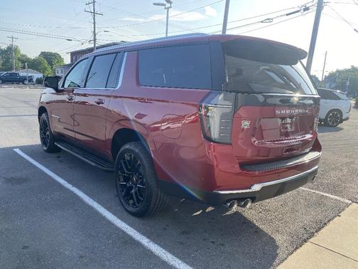Radiant Red 2026 Chevrolet Suburban Premier