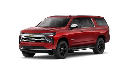 Radiant Red 2026 Chevrolet Suburban Premier