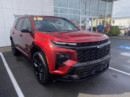 Radiant Red 2026 Chevrolet Traverse RS