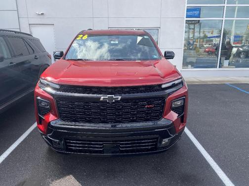 Radiant Red 2026 Chevrolet Traverse RS