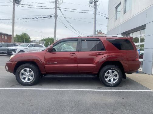Red 2005 Toyota 4Runner SR5