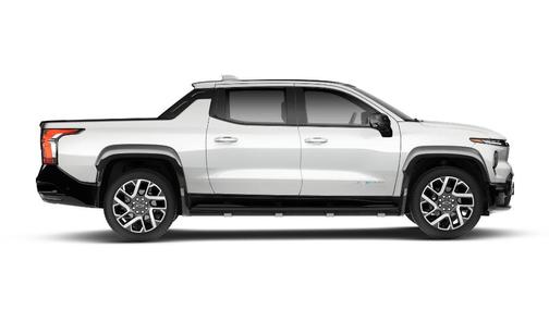 Summit White 2025 Chevrolet Silverado EV RST