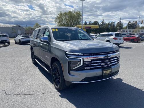 Sterling Gray Metallic 2026 Chevrolet Suburban Premier