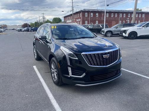 Stellar Black Metallic 2021 Cadillac XT5 Premium Luxury