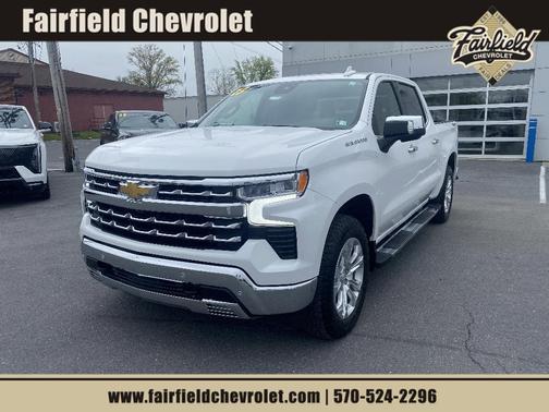 Summit White 2023 Chevrolet Silverado 1500 LTZ