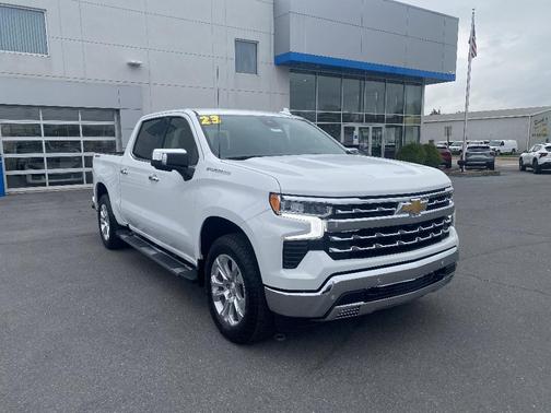 Summit White 2023 Chevrolet Silverado 1500 LTZ