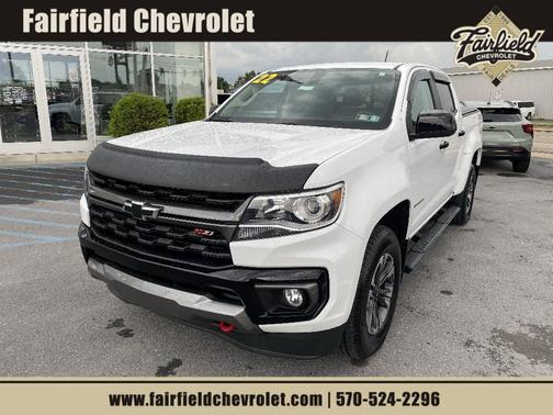 Summit White 2022 Chevrolet Colorado Z71
