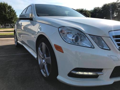 White 2012 Mercedes-Benz E-Class E 350